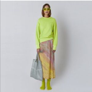 Neon yellow Arrivals sweatshirt